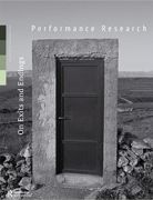 Front Cover of Performance Research: Volume 29 Issue 8 - On Exits and Endings